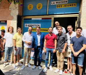 Journée spéciale d'inauguration avec les jeunes du service civique