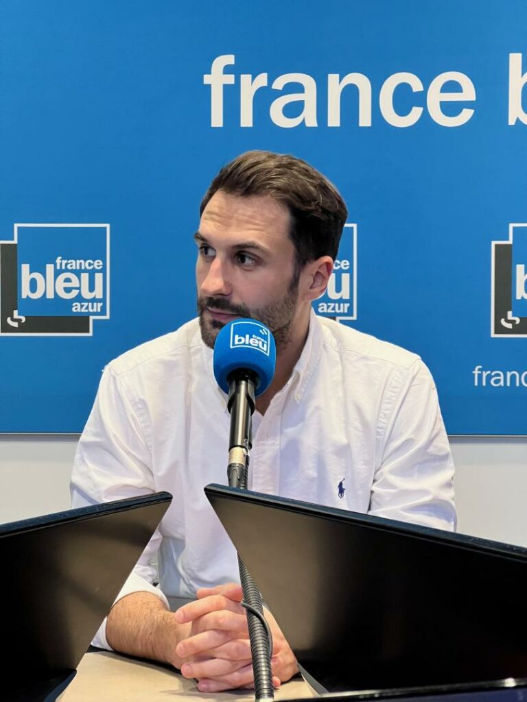 Interview de Quentin Matton à France bleu azur